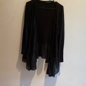 Kim & Cami Elegant Black Women's Cardigan